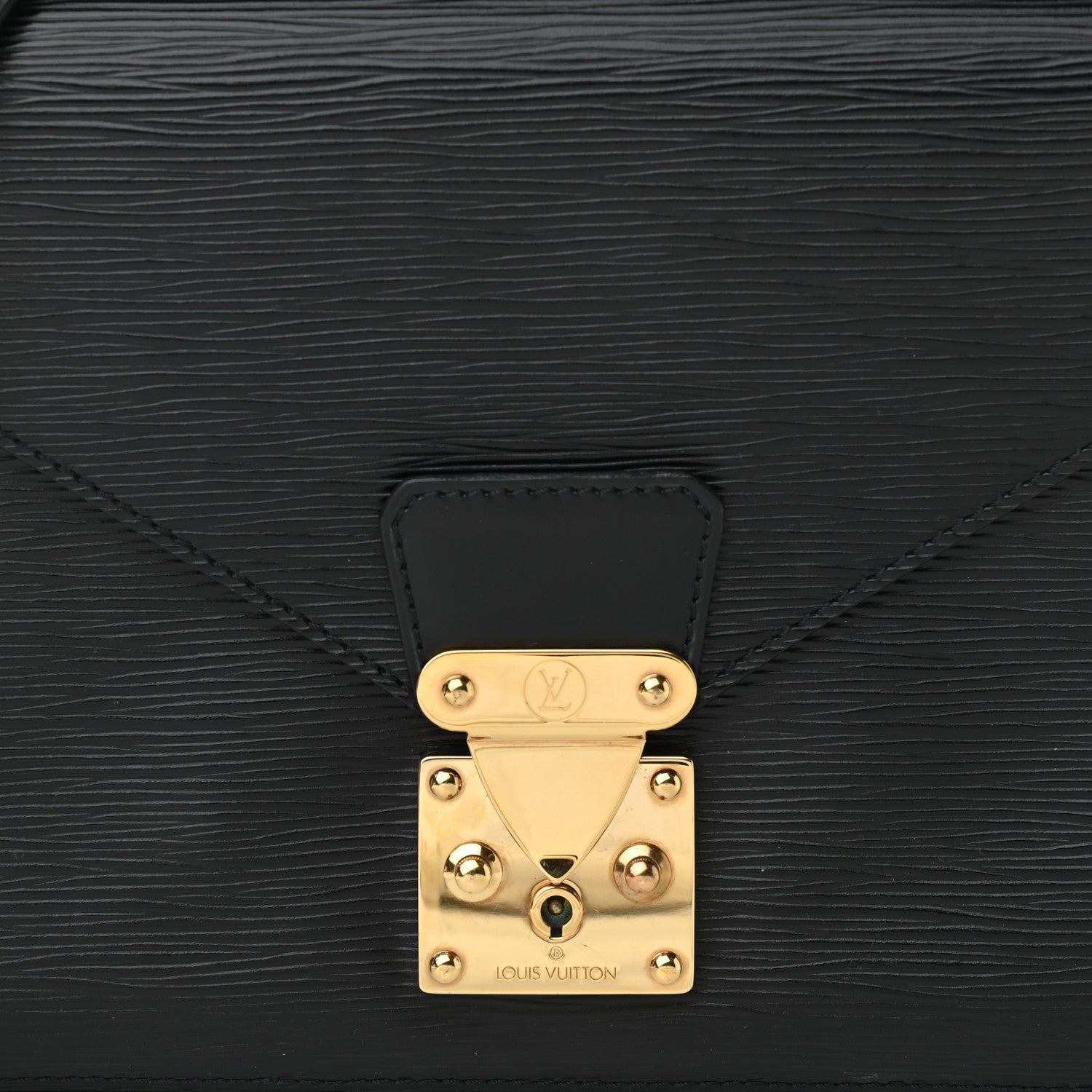 Louis Vuitton Epi Sac Biface Black 4 of 8