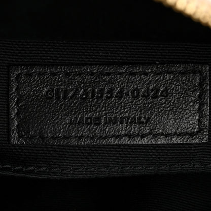 Saint Laurent Calfskin Matelasse Monogram Lou Camera Bag Crema Soft 7 of 10