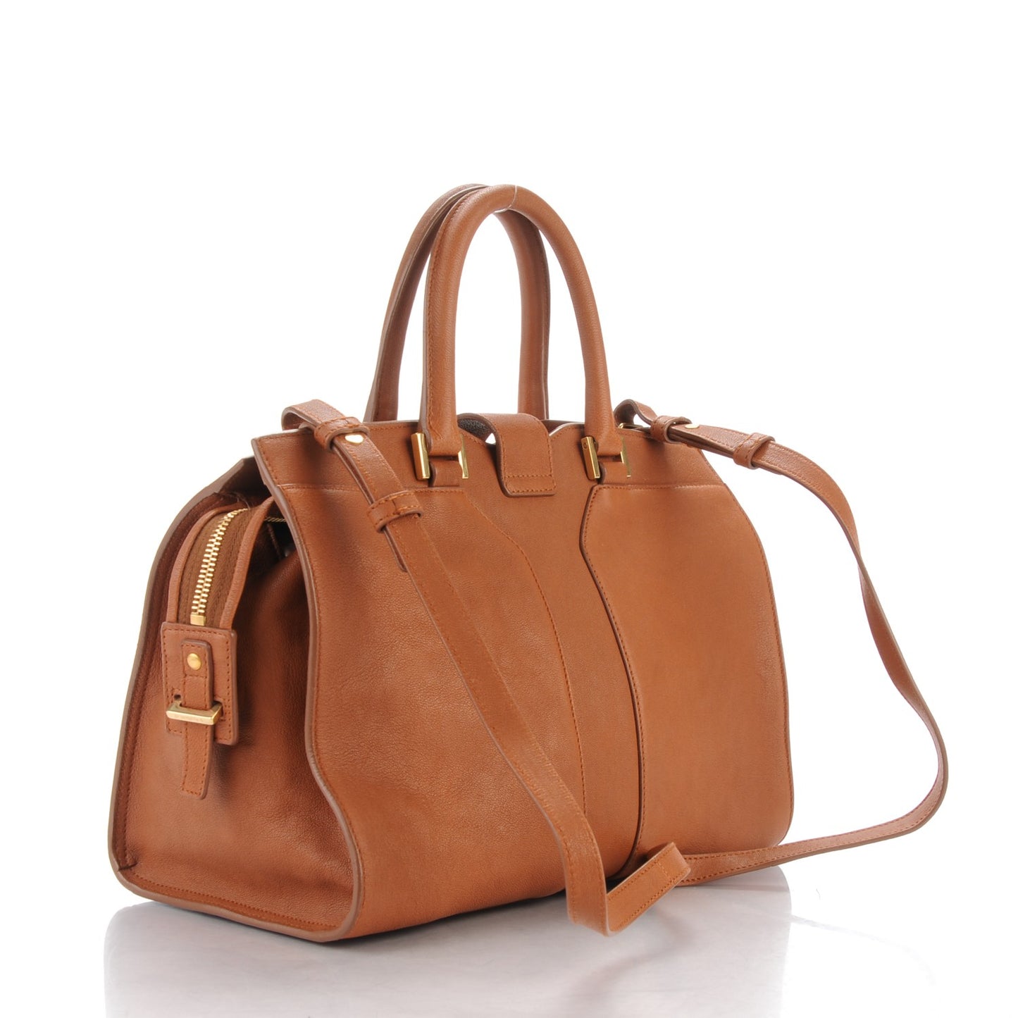 Sheepskin Small Cabas ChYc Brown