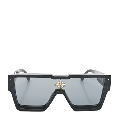 Louis Vuitton Acetate Swarovski Crystal Cyclone Sunglasses Z1547W Black 2 of 8