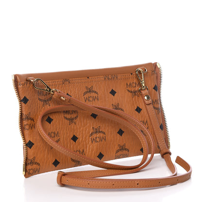 MCM Visetos Studded Small Dual Stark Backpack Cognac 10 of 12