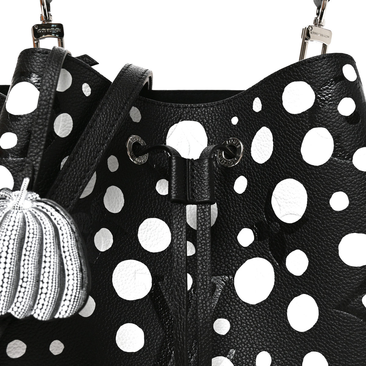 LV X YK Empreinte Neonoe MM Black White