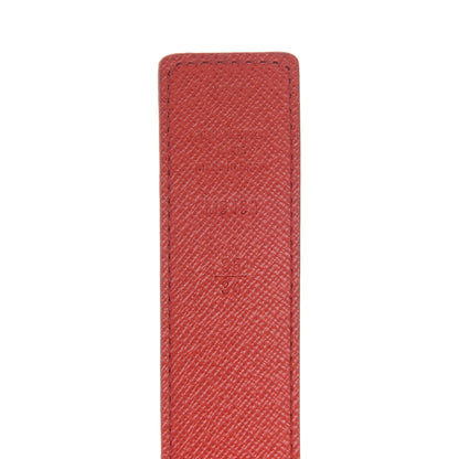 Louis Vuitton Monogram 30mm LV Initiales Reversible Belt 85 34 Coquelicot 5 of 6