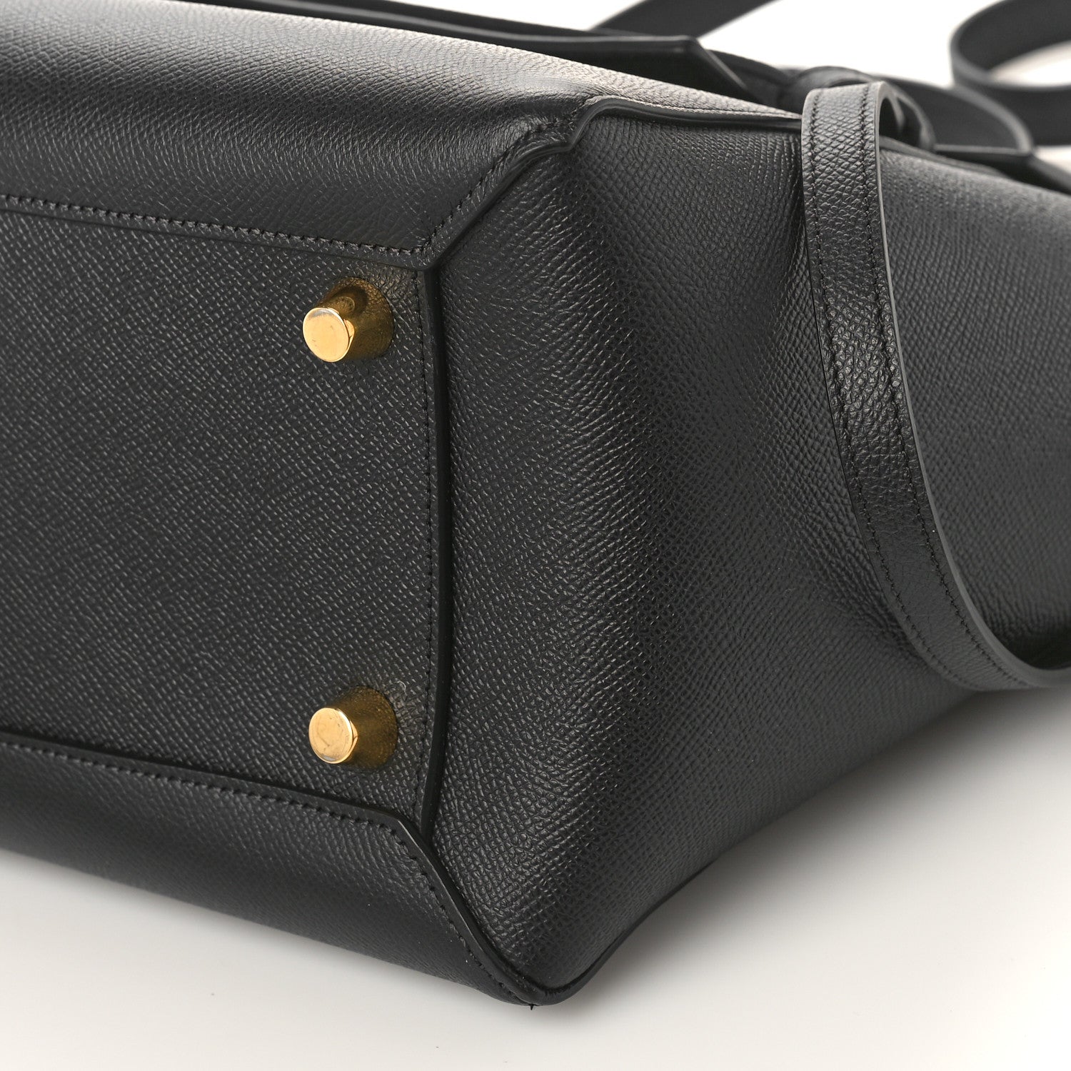 Celine Grained Calfskin Mini Belt Bag Black 7 of 7