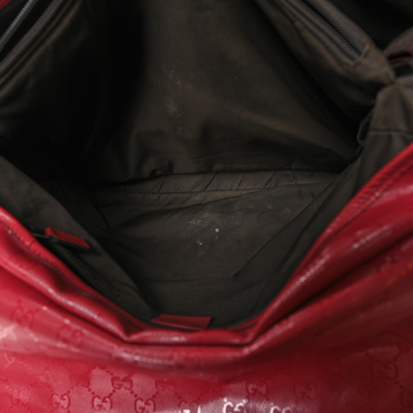 Imprime Monogram Mamas Diaper Bag Red