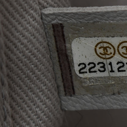 Chanel Glazed Calfskin Small Deauville Tote Ecru 8 of 9