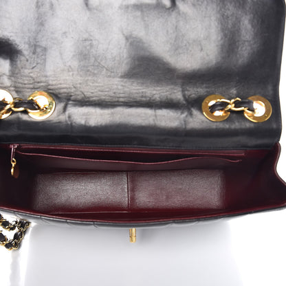 Chanel Lambskin Vertical Quilt Jumbo Flap Black 5 of 10