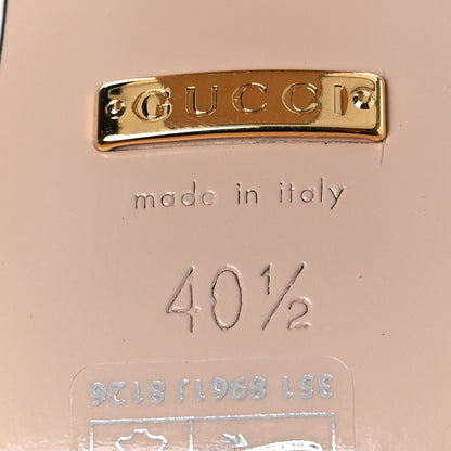 Gucci Nappa Horsebit Platform 35/120mm Slingback Pumps 40.5 New Mystic White 6 of 9