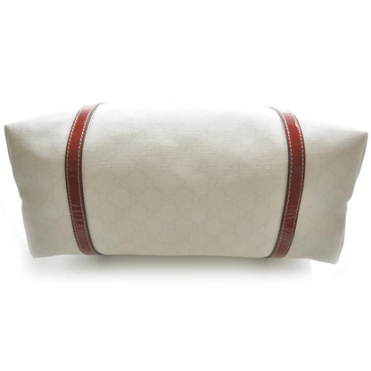 Gucci GG Plus Monogram Tattoo Heart Medium Joy Tote Off White Red 4 of 9