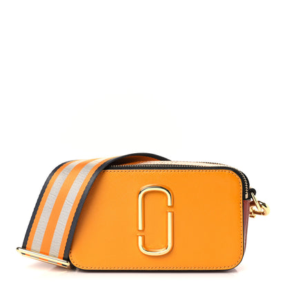 Marc Jacobs Saffiano Small Snapshot Camera Bag Yellow Multi 1 of 10