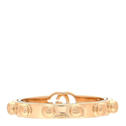 Gucci 18K Yellow Gold Running GG Ring 53 6.5 3 of 5