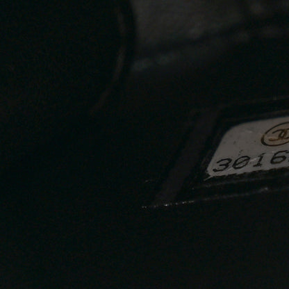 Chanel Lambskin Quilted Medium CC Filigree Vanity Case Black 8 of 11