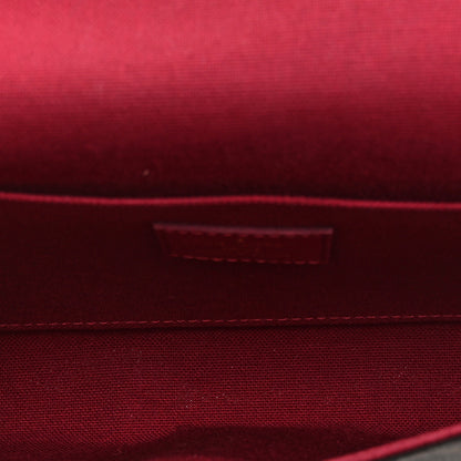 Louis Vuitton Monogram Pochette Felicie Chain Wallet Fuchsia 6 of 11