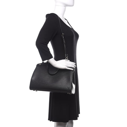 Louis Vuitton Epi Brea MM Black 2 of 10