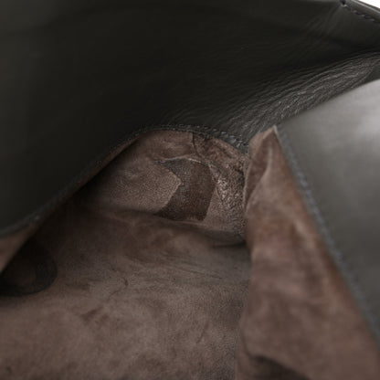 Bottega Veneta Calfskin Intrecciato Large Leggero Tote Kaki Fondente 25 of 43