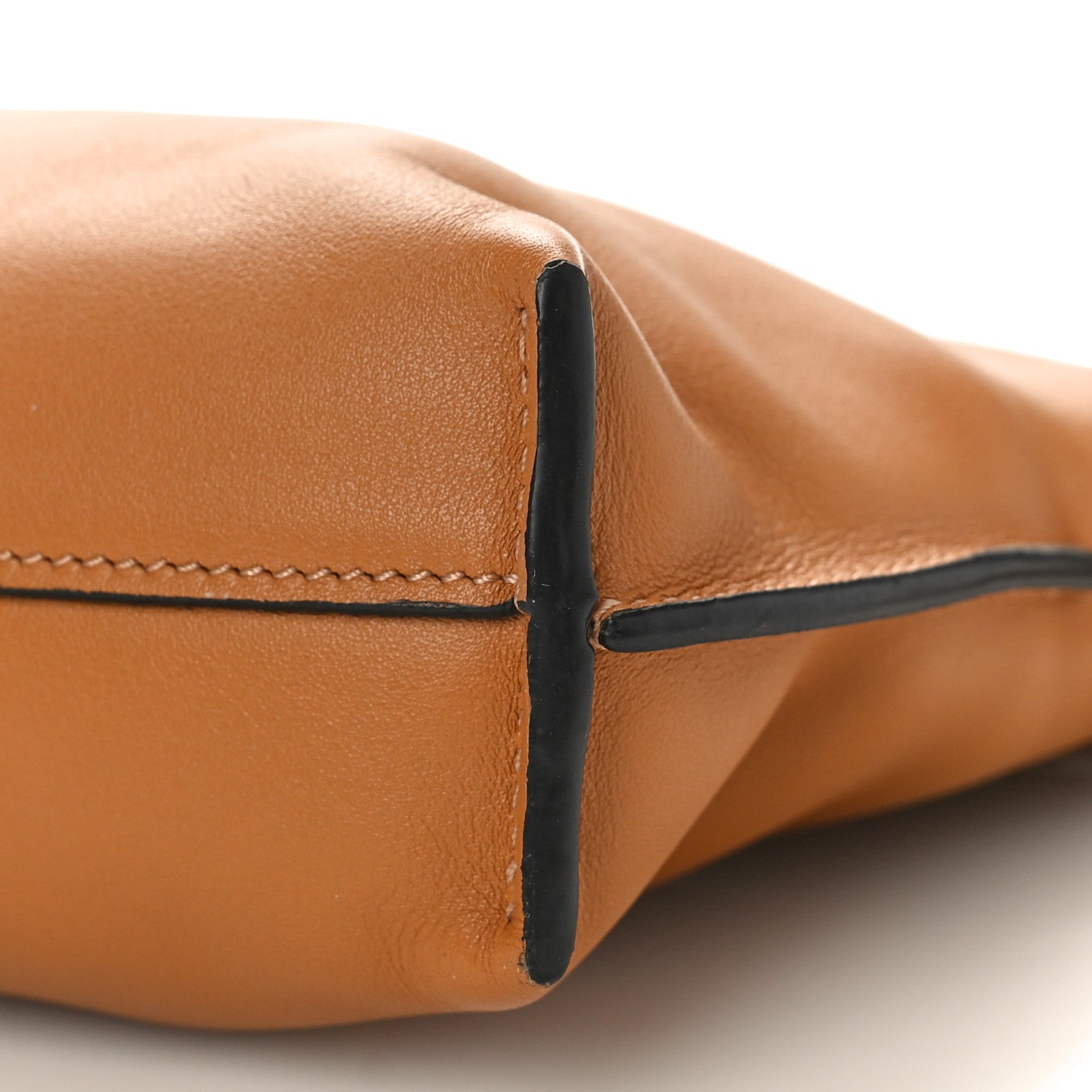 Loewe Calfskin Nano Flamenco Knot Clutch Warm Desert 7 of 7