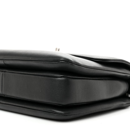 Chanel Calfskin Small Trendy CC Dual Handle Flap Bag Black 10 of 11