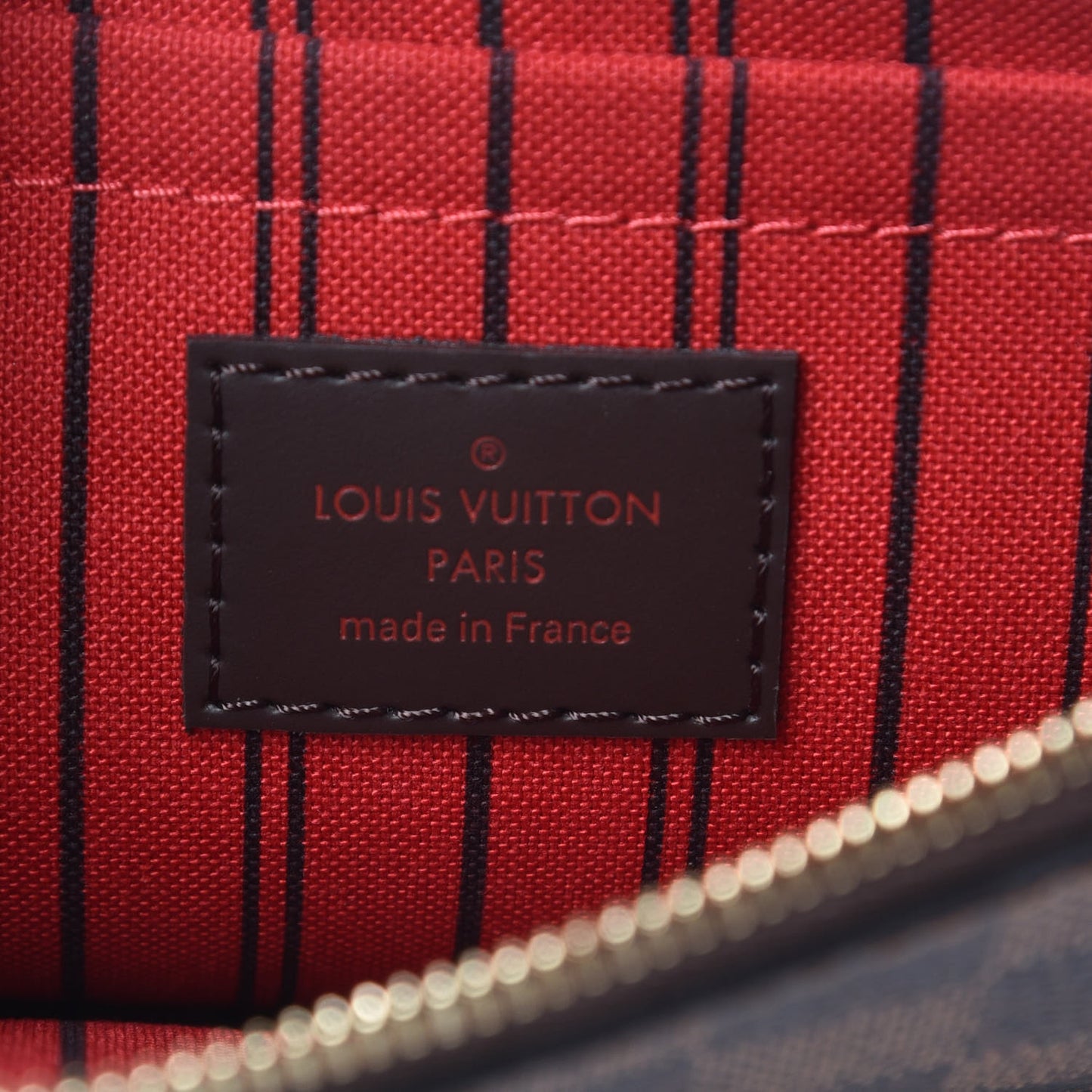 Damier Ebene Neverfull MM GM Pochette