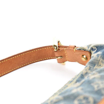 Louis Vuitton Denim Baggy GM Blue 10 of 14