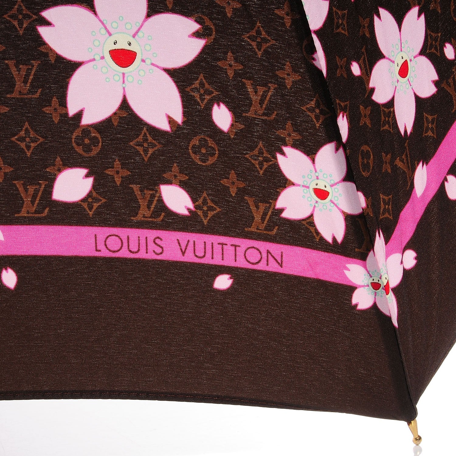 Louis Vuitton Monogram Cherry Blossom Parasol Parapluie Umbrella 4 of 7