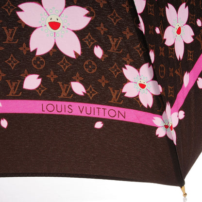 Louis Vuitton Monogram Cherry Blossom Parasol Parapluie Umbrella 4 of 7