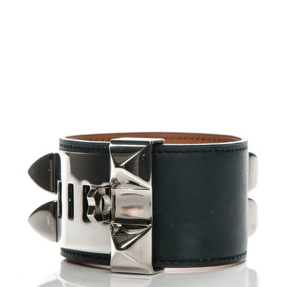 Hermes Sombrero Collier De Chien CDC Bracelet Bleu Obscur 3 of 7