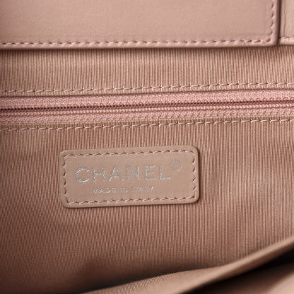 Chanel Calfskin Quilted Small Easy Shopping Tote Light Pink 12 of 18