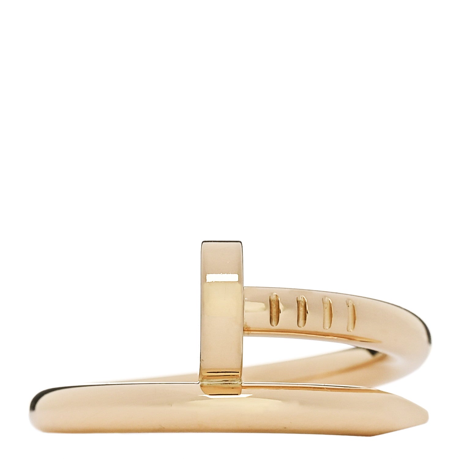 Cartier 18K Yellow Gold Juste Un Clou Ring 51 5.75 1 of 6
