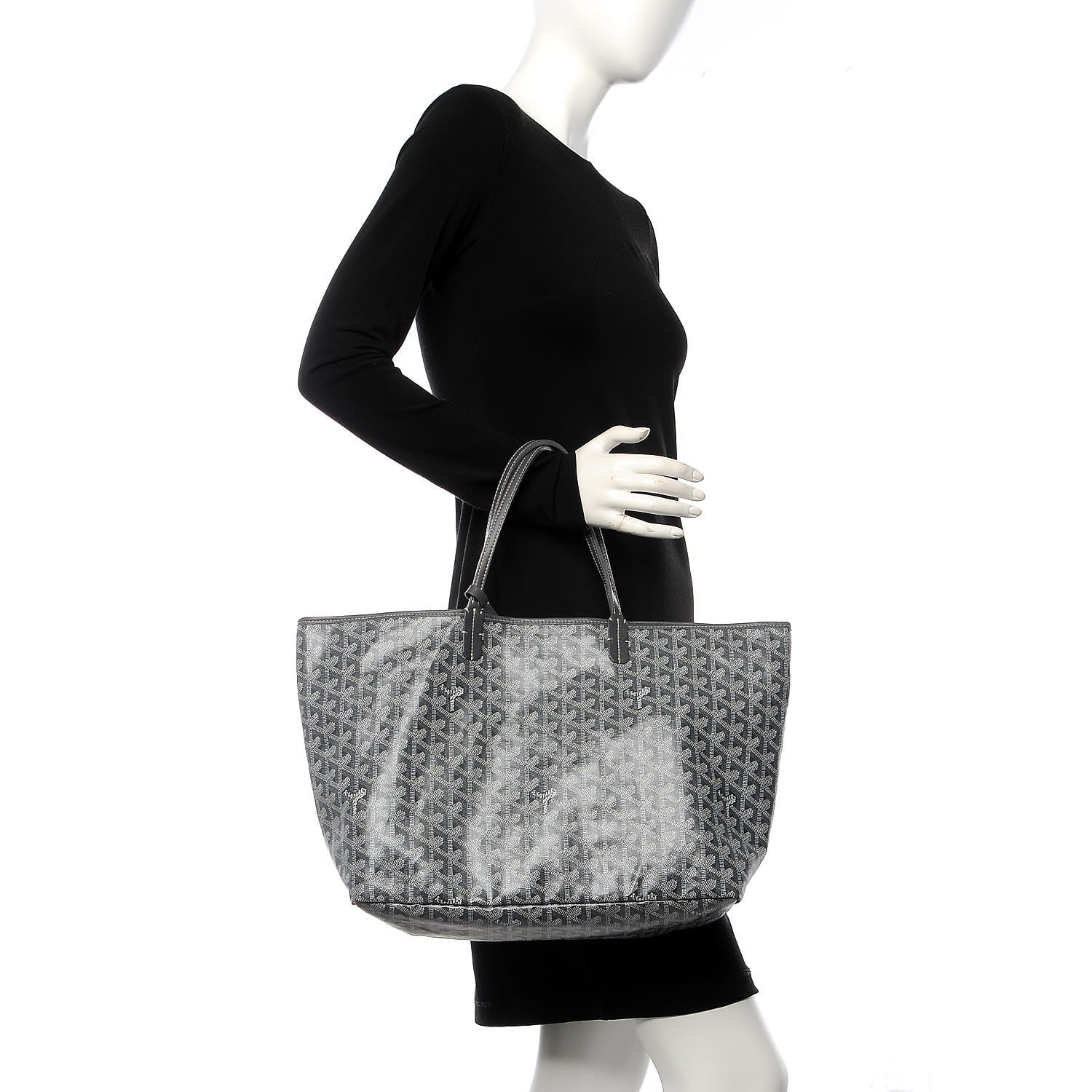 Goyard Goyardine Saint Louis PM Grey 2 of 18