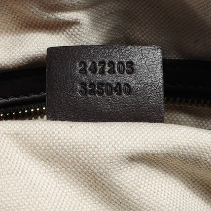 Gucci Calfskin Microguccissima Trim Medium Boston Brown 8 of 8