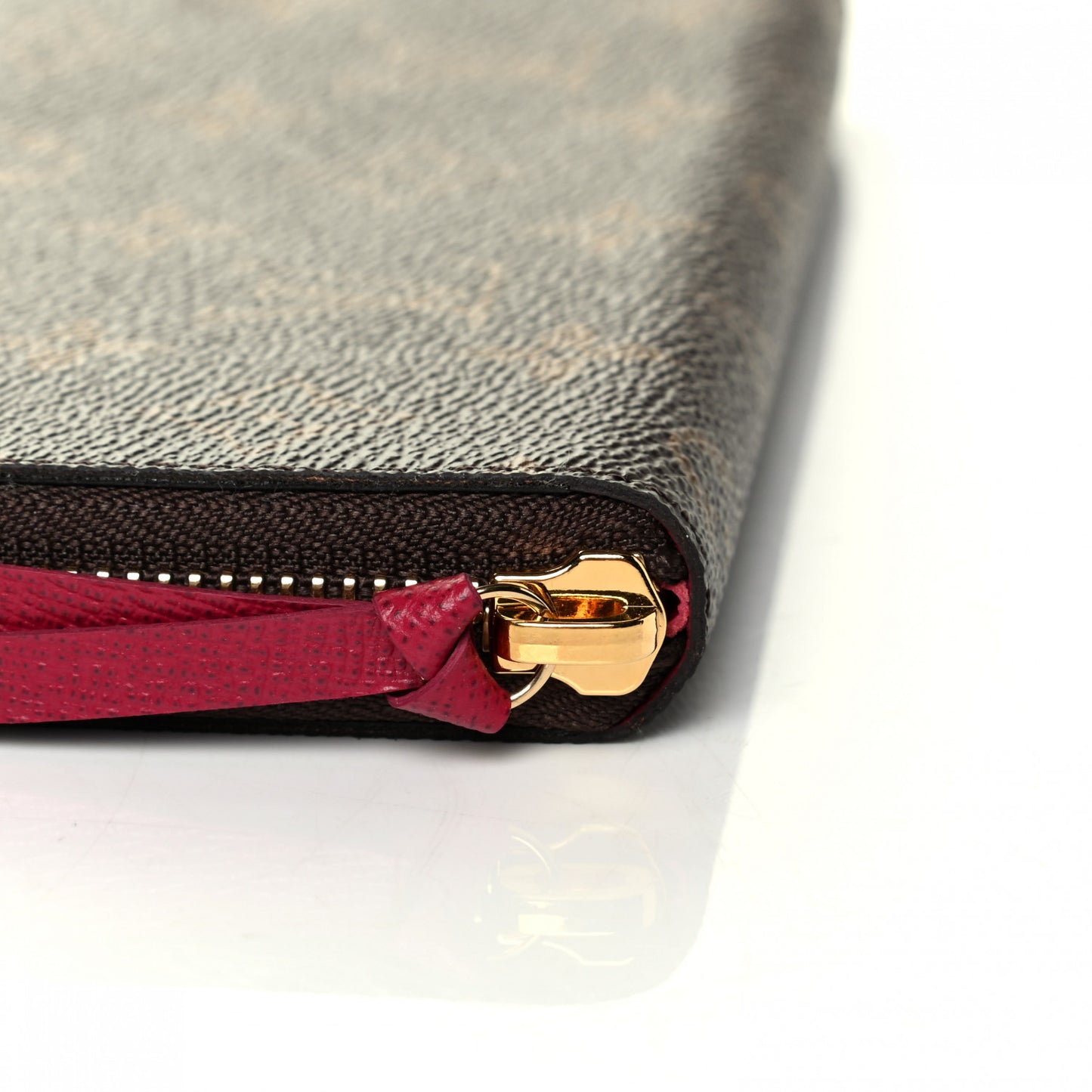 Monogram Clemence Wallet Fuchsia