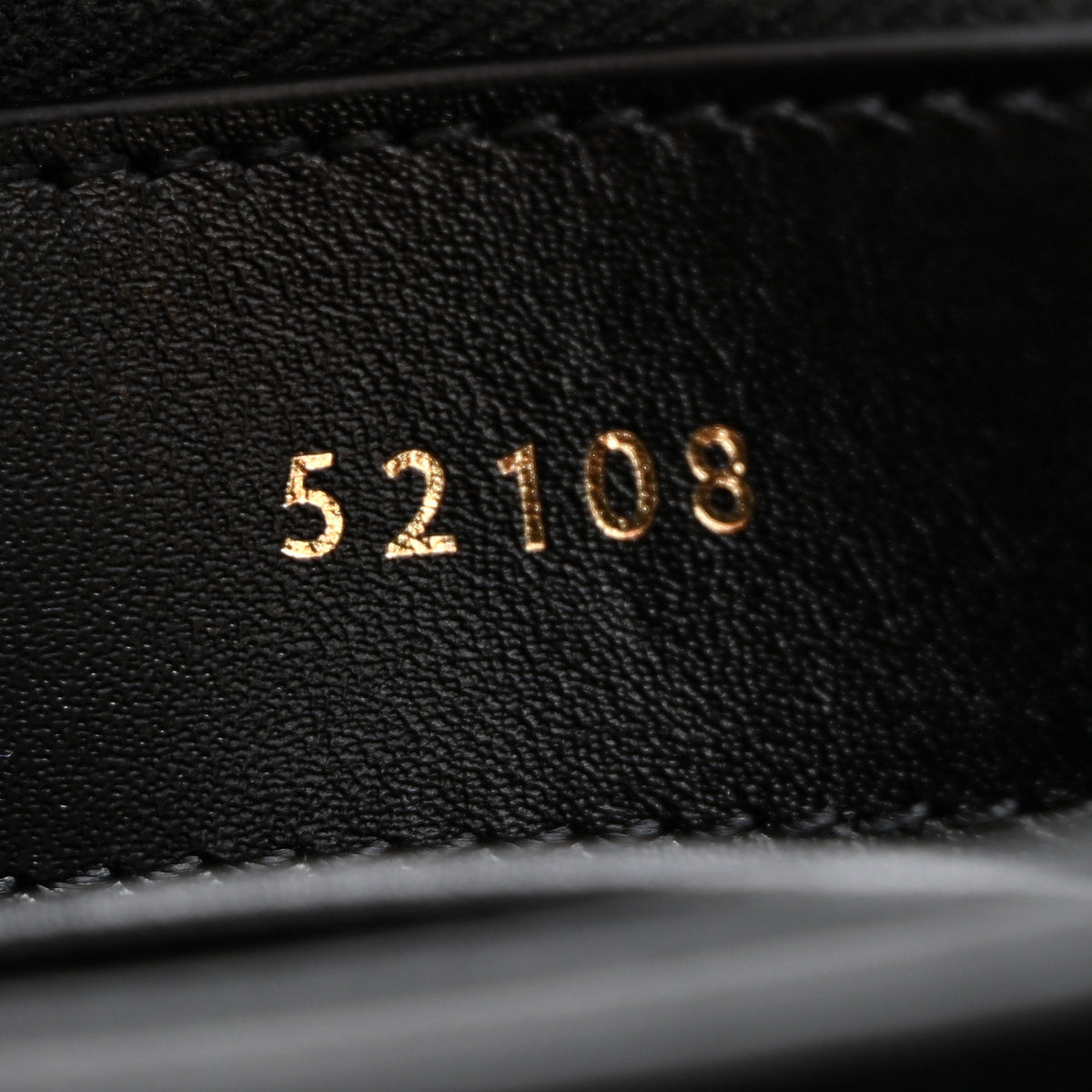 Satinated Calfskin Mini 16 Top Handle Bag Black
