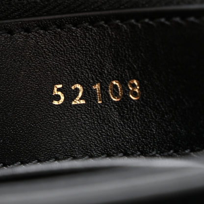 Celine Satinated Calfskin Mini 16 Top Handle Bag Black 7 of 12