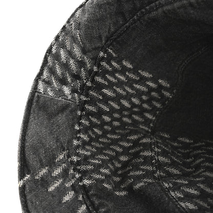 Louis Vuitton x NIGO Monogram Giant Denim Giant Damier Wave Sun Hat 60 Gray 11 of 11