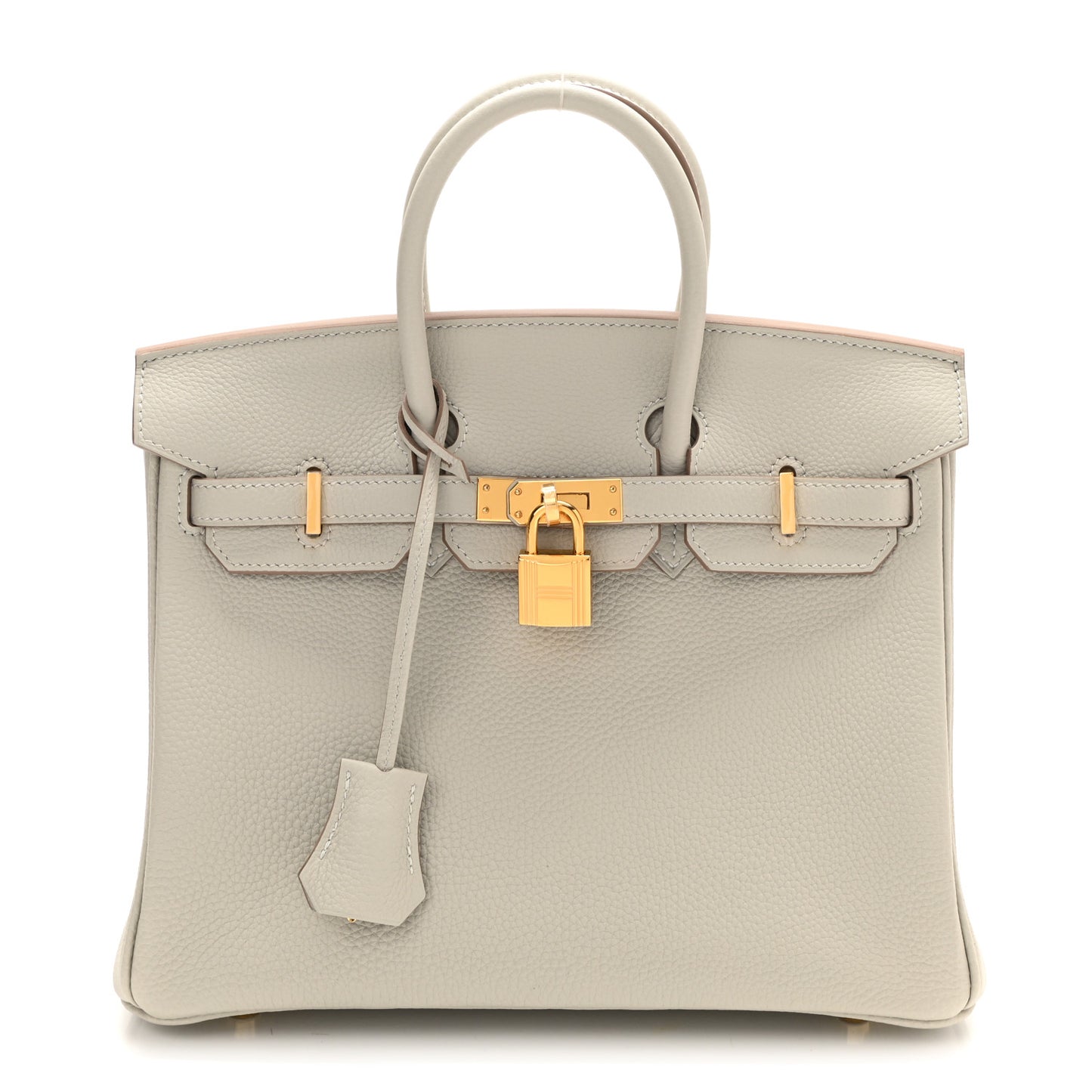 Togo Birkin 25 Gris Perle