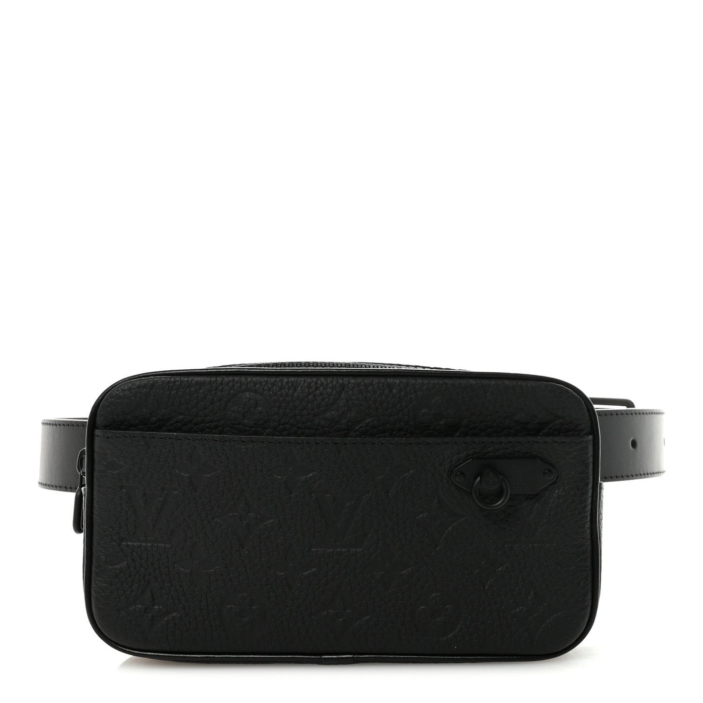 Taurillon Monogram Uniformes Solar Ray Soft Pochette Volga Belt Bag Black