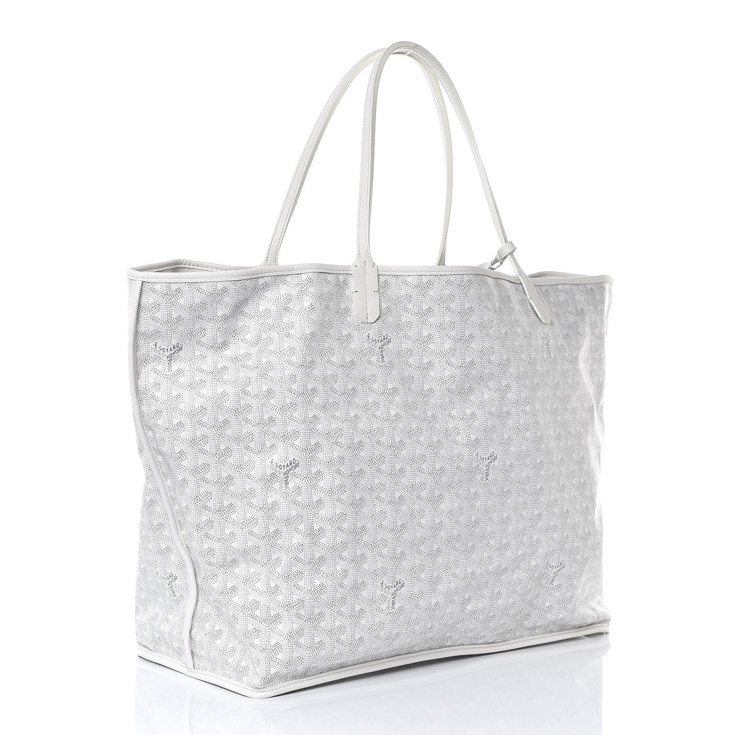 Goyardine Reversible Anjou GM White