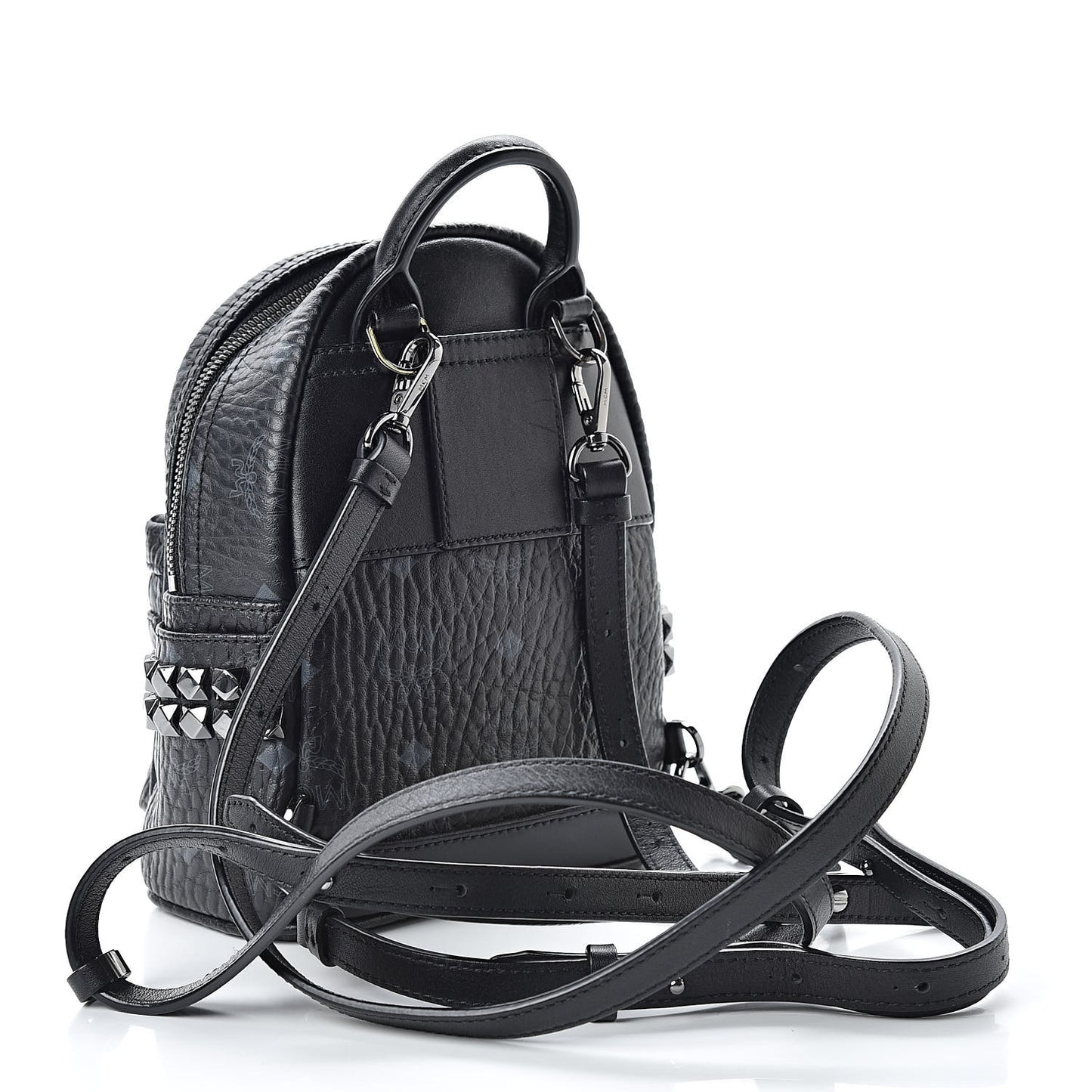 Visetos Studded X-Mini Bebe Boo Backpack Black