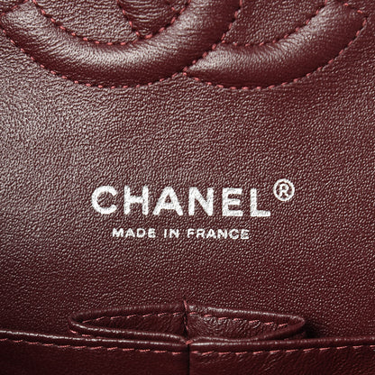 Chanel Lambskin Quilted Medium Double Flap Black 6 of 13