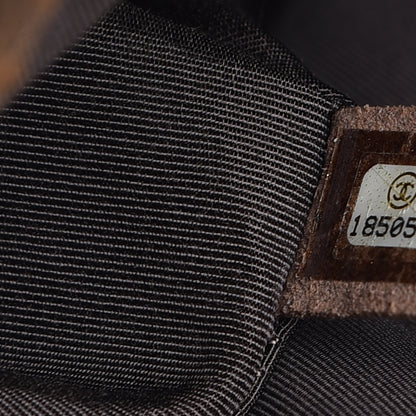 Chanel Nubuck Quilted Large Boy Flap Brown 7 of 11