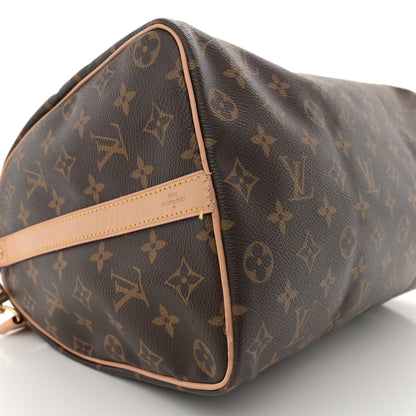 Louis Vuitton Monogram Speedy Bandouliere 35 9 of 13