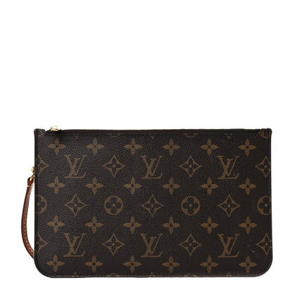 Louis Vuitton Monogram Neverfull MM GM Pochette 1 of 17