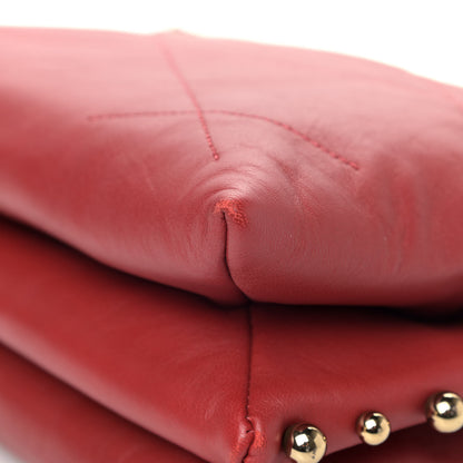 Lanvin Lambskin Quilted Medium Sugar Flap Shoulder Bag Red 14 of 14