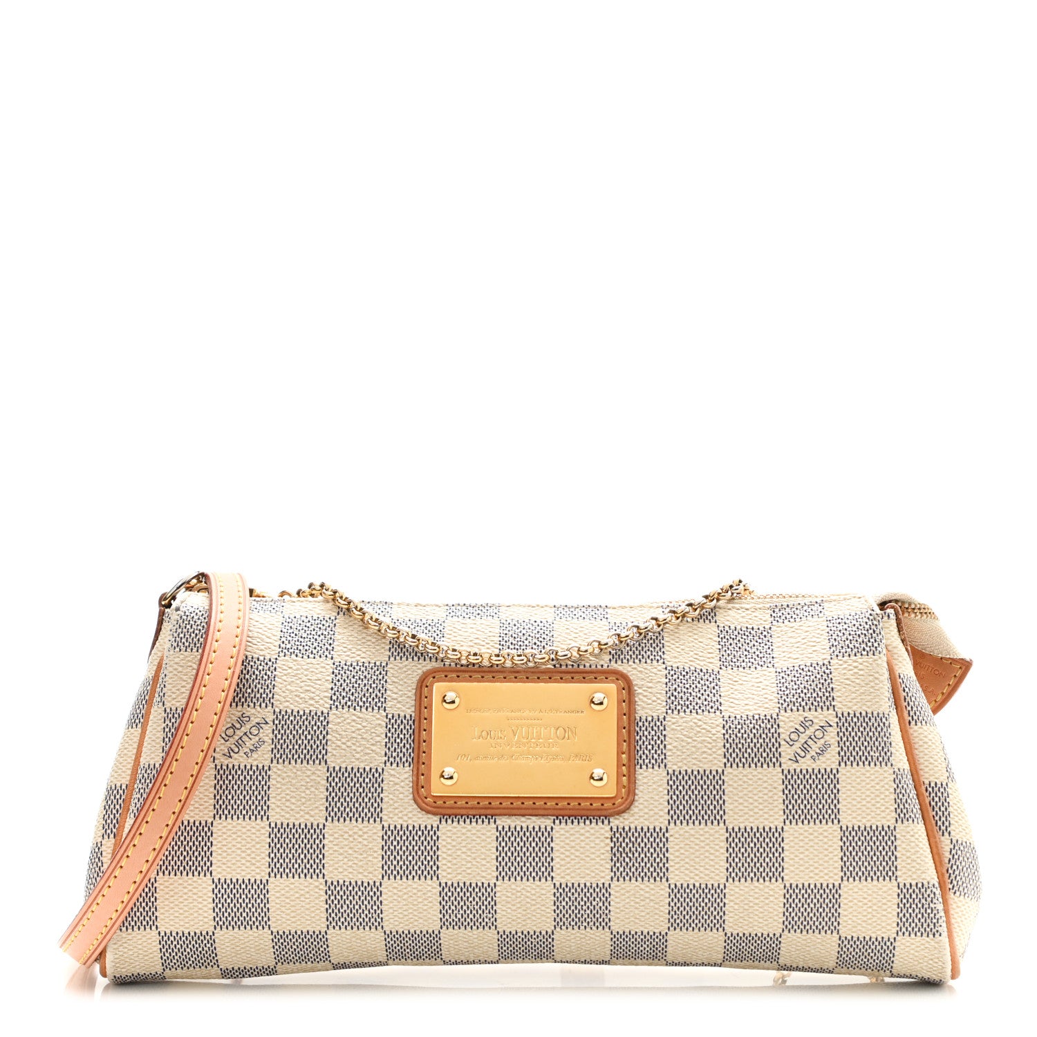 Louis Vuitton Damier Azur Eva Clutch 1 of 12