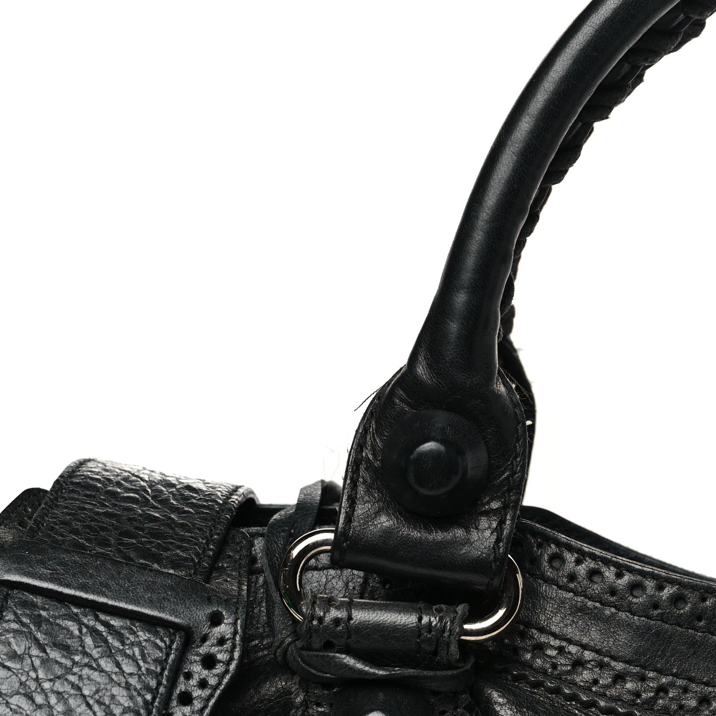 Agneau Giant Brogues Hardware City Black