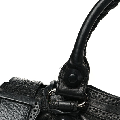 Balenciaga Agneau Giant Brogues Hardware City Black 13 of 13