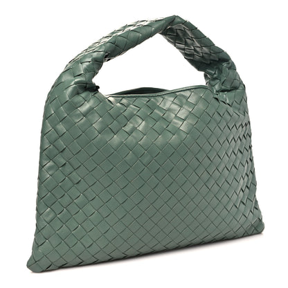 Bottega Veneta Nappa Intrecciato Small Hop Aloe 3 of 9