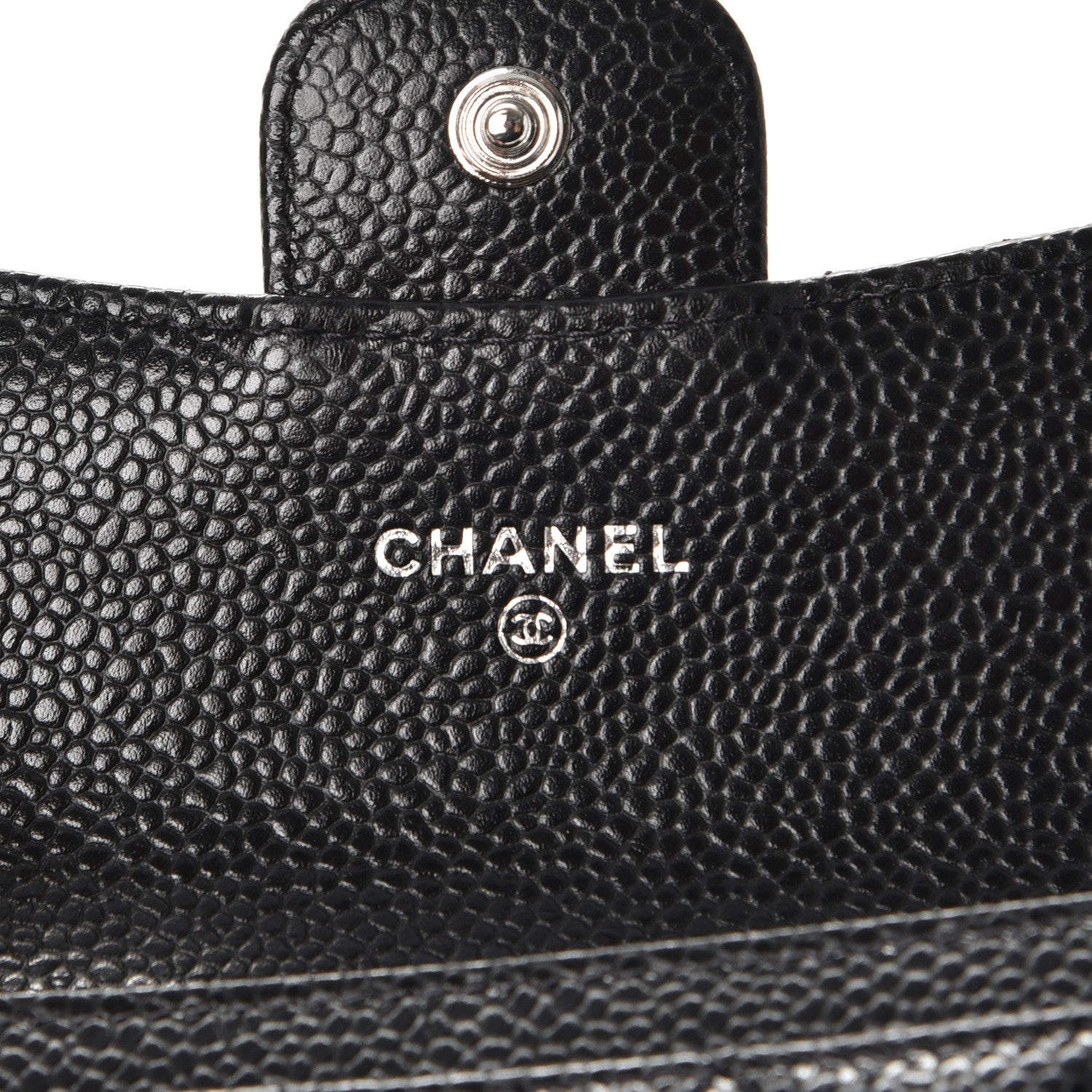Chanel Caviar Quilted Flap Card Holder Black 6 of 8