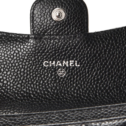 Chanel Caviar Quilted Flap Card Holder Black 6 of 8
