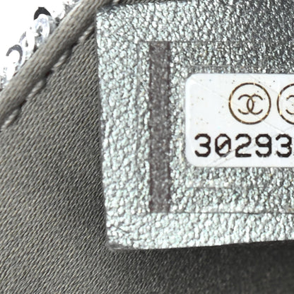 Chanel Sequin Mini Square Flap Grey 7 of 9